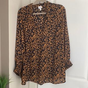 NEW long sleeve blouse / 3XL / Dressbarn